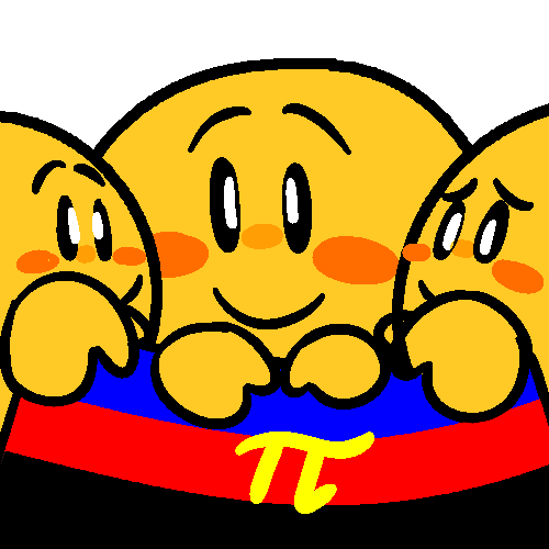 custom-emojis: a polyam pride emoji!! three people holding the flag! if you like what you do and wan