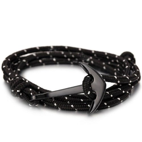 gentclothes: Rope Anchor Bracelet - Use code TUMBLR10 to get 10% OFF!