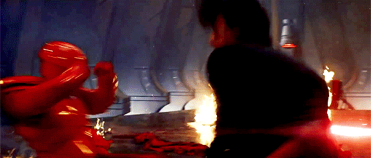 sacredjeditexts:Kylo Ren dual wielding