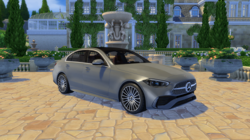 2022 Mercedes-Benz C-Class by LorySims Screenshots by @moderncrafterLive in the moment. Drive in the