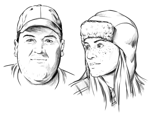 hellmandraws - Some realistic doodles of the Mystery crew I drew...
