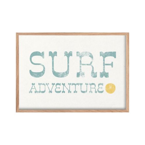 ‘SURF ADVENTURE’ surf art poster… . . . . . #surfcultureart #surfposter #surfart #homedecor #