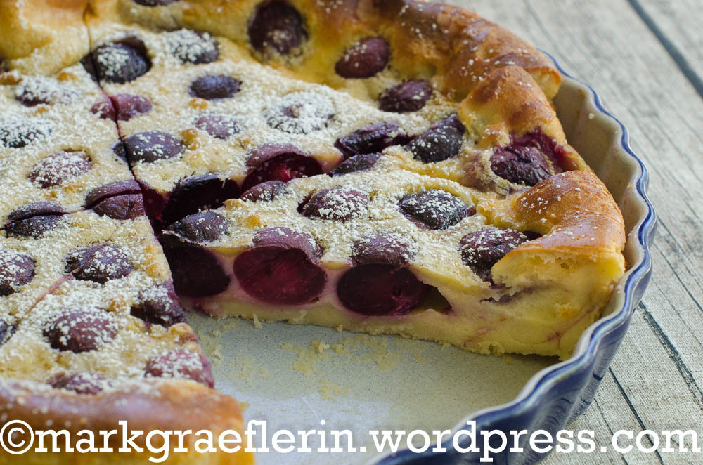 Markgräflerin — Clafoutis mit Kirschen