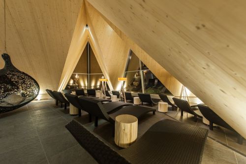 luxuryaccommodations:  AQUA DOME - Austria State-of-the-art contemporary architecture, alpine charm, and genuine Tyrolean hospitality come together at AQUA DOME, an exquisite wellness hotel surrounded by the imposing Ötztal mountains in Austria. Its