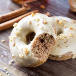 dessertology-blog:  -=- SPICED MAPLE DOUGHNUTS