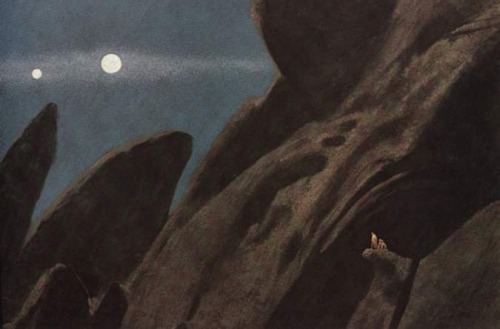 boomerstarkiller67:&ldquo;Dune&rdquo; artwork by John Schoenherr