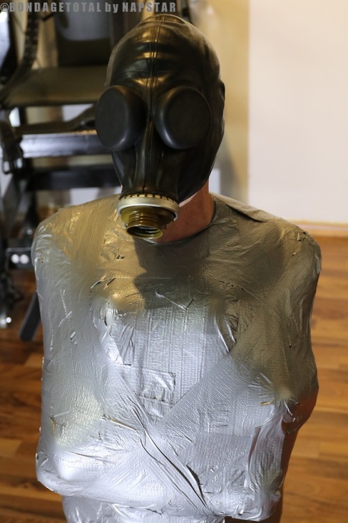 bondagetotal:ducttape statue