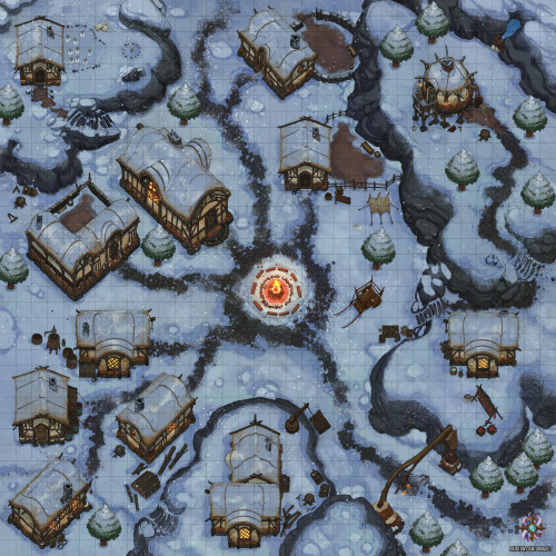 Hello, everyone!Today I have made a snowy map, something I haven&rsquo;t made in quite a while. 