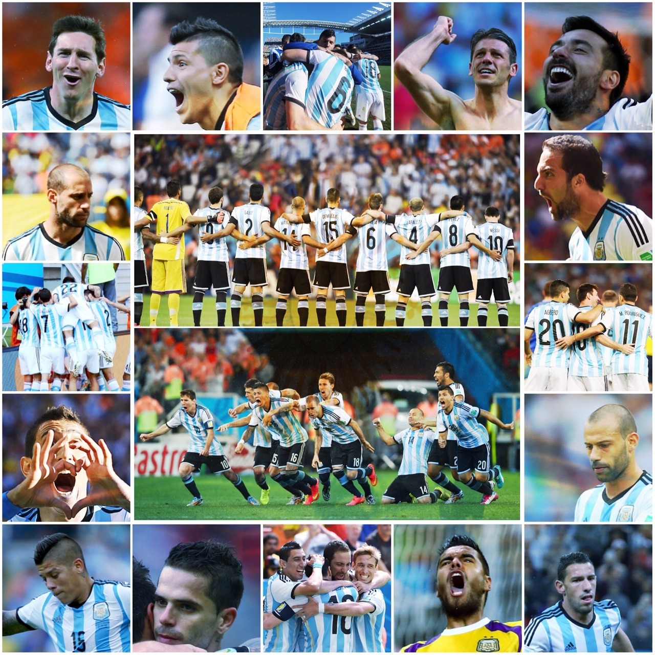 myfaith-live-love-laugh:  Germany vs Argentina : the count down begun to the historical