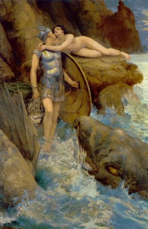 justineportraits: Charles Napier-Kennedy       Persée et Andromède     1890