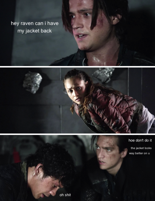 lindseymorqan:The 100 Crack → 2/? (thanks to x)