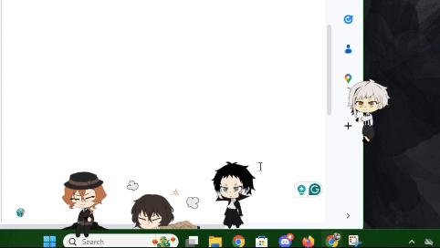 Ok Here You Go --- Bsd Shimeji :3