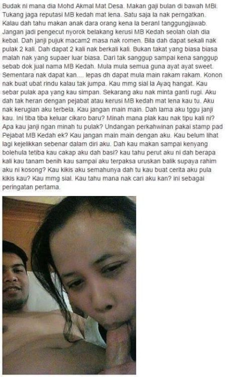 mek-laa: maddick82:Jangan ingat laki je yg sebar porn sesama korang bila dah break tau.pompuan pun b