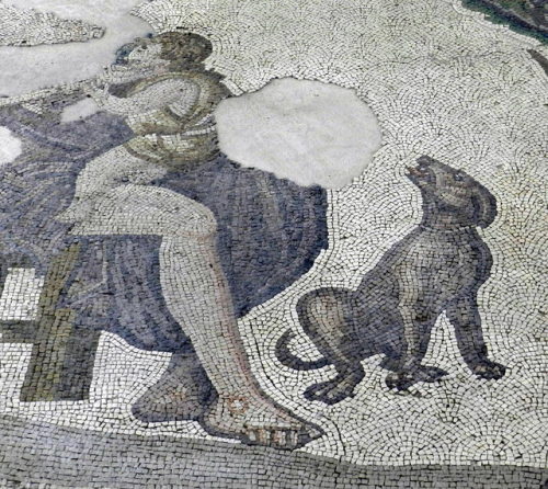 Happy Mother’s Day _ l love the hitching up of the skirt. Great Palace Mosaic Museum, Istanbul. 