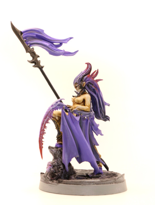 Slaanesh ladiesA commission for a friend that I finished before Christmas. Very cool models.