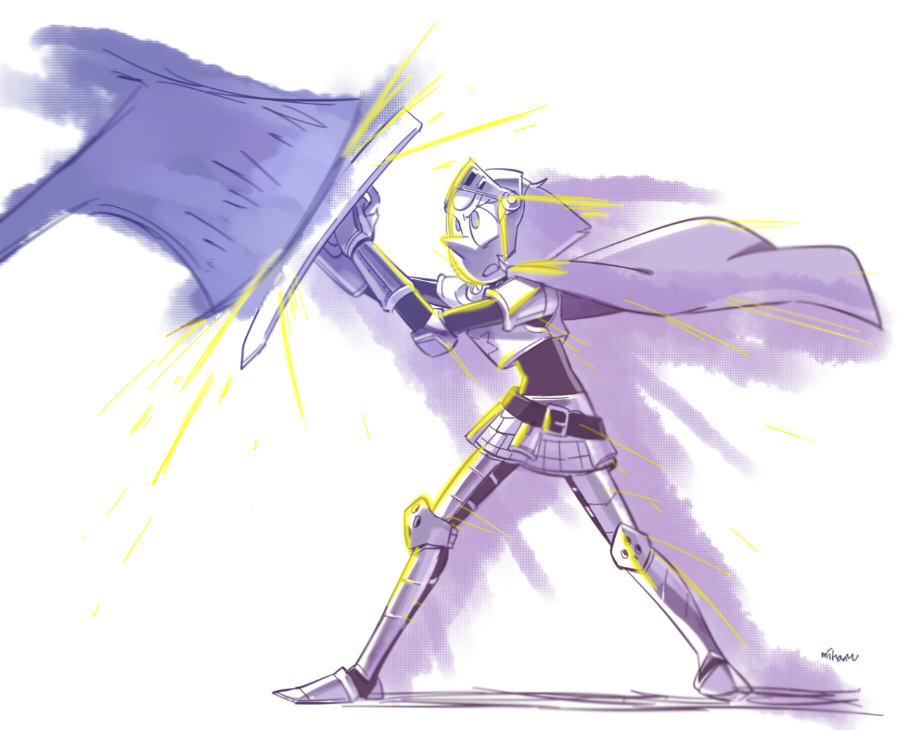 mikanwater:  knight pearl &lt;3 