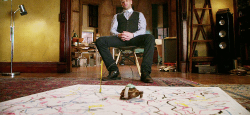 halloawhatisthis: Why are you making Clyde paint?