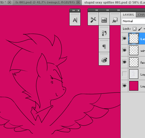 Here’s one (of several) in the works! Like the filename?