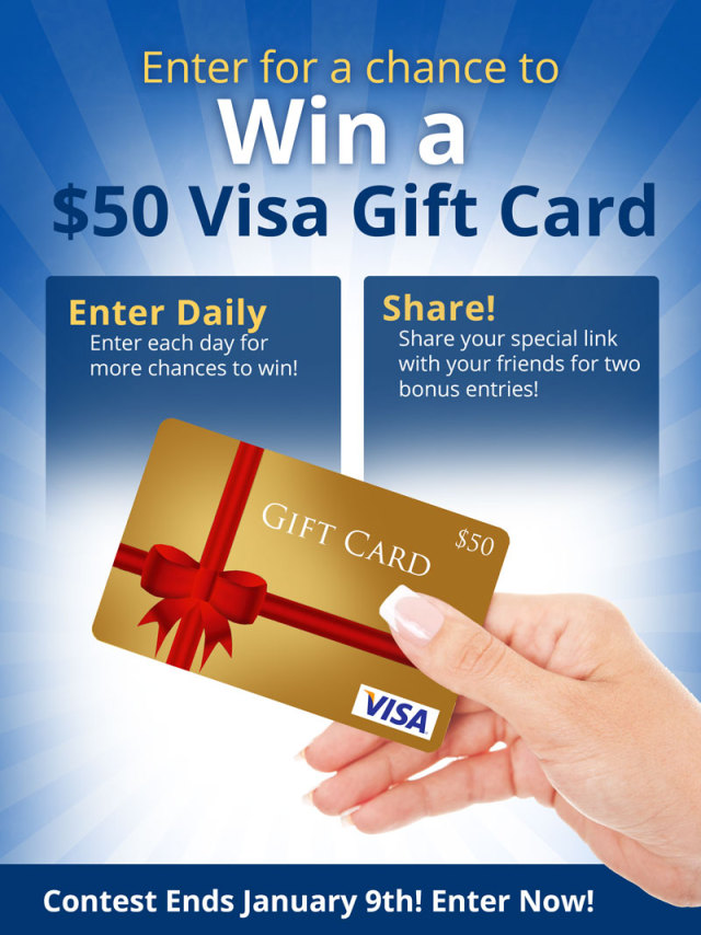 Win a 50 Visa Gift Card from Ed Jones Insurance