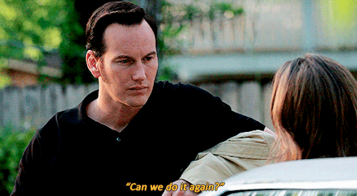 farmigas: “You said that God brought us together for a reason. Right?” The Conjuring (2013)