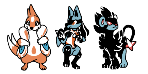 supermattym8: I drew some gen 4 big bois but with gameboy color limitations!  Sequel to this.