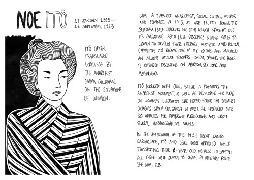 rahhhr-bia: I made this zine for my sis on inspirational Japanese people. **To my dearest siste