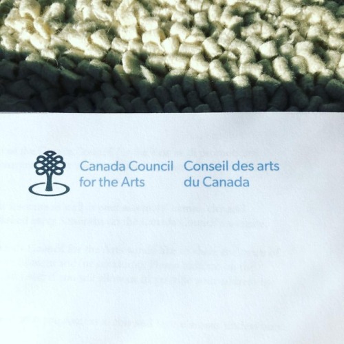 #thankyou #canadacouncilforthearts - I received #awardresults today for a #fibreart #project - I’m e