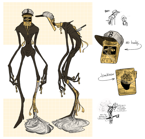 Here's Ink/corrupted Wally For My AU!!