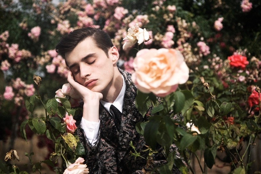 ibbyfashion:Adrien Sahores by Cecile Bortoletti, Commons &amp; Sense Man