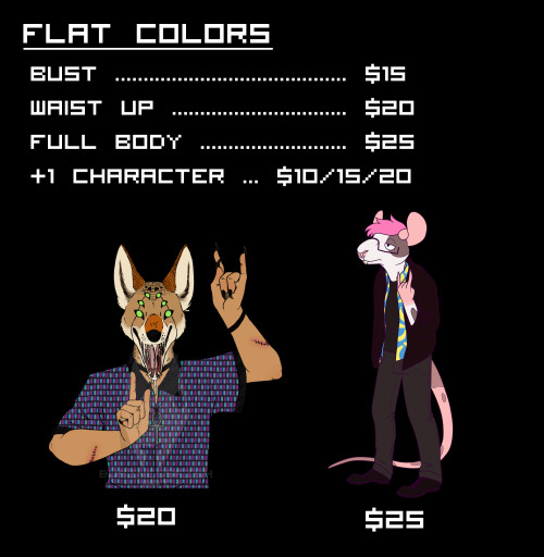 businessfish-art: ! – UPDATED COMMISSION PRICES – !Howdy y’all! Times is hard as a