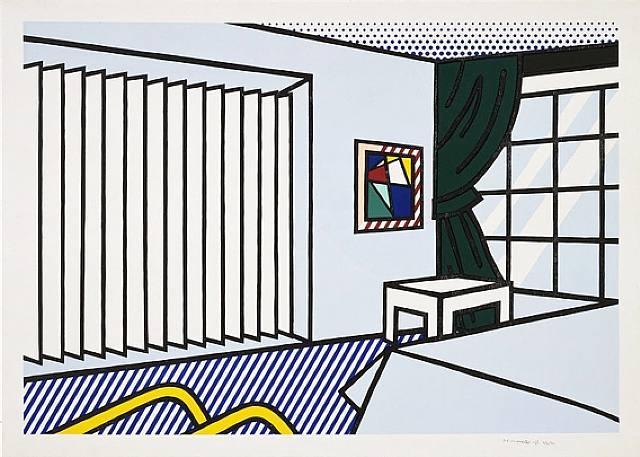deargemma: Roy Lichtenstein—Bedroom, 1991 