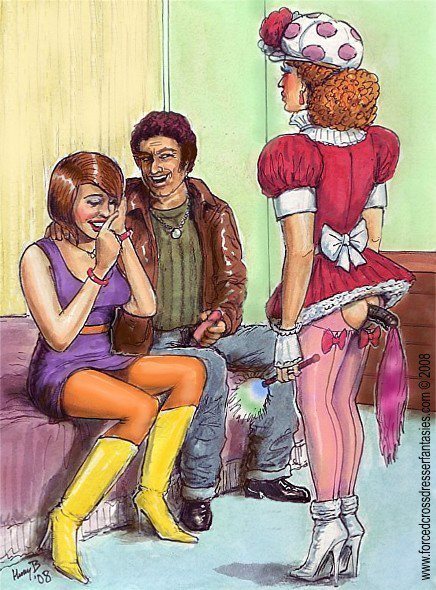 sissificationhypnosis:  sissy art - see more here