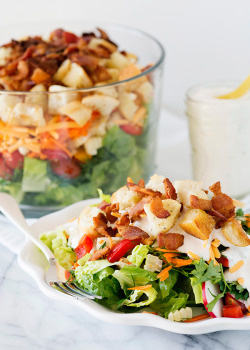 boozybakerr:  Kansas Chopped Salad with Peppercorn