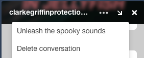 clarkegriffinprotectionsquad2k16:  racethewind10:  just an fyi if you start randomly hearing sounds like a chain saw, beating heart or screams, its your chat function because tumblr randomly changed the sounds without any warning.   Update: you can turn