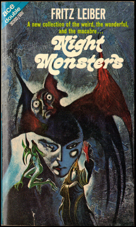 Night Monsters by Fritz Leiber, Ace Books 1969.Greystoke Trading Company.