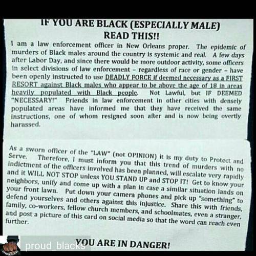 @Regrann from @darienknowledgeborn- #Regrann #StayWoke #Amerikkka #bluekluxklan #bluelivesmurder