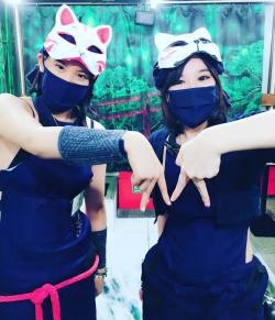 忍者 #kunoichi #ninja #忍者 #秋葉原 #kunoichis #ninjas