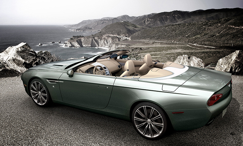 shipwreckedinsc:  The Aston Martin DB9 Spyder Zagato Centennial. Read about the one-off