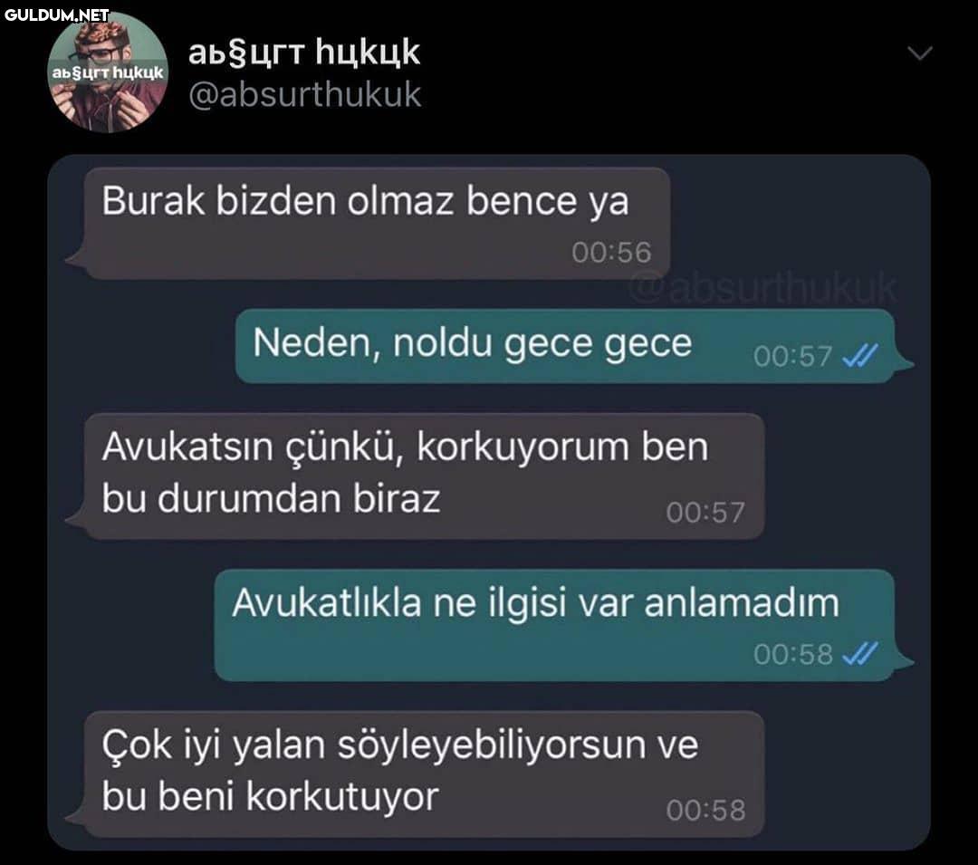 Bence ayrılmak için...