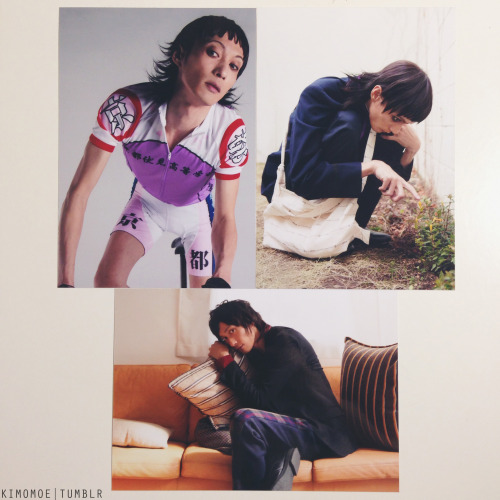 kimomoe:  MY PEDAL STAGE BROMIDES ARRIVED TODAY (;´༎ຶȂ༎ຶ`) and I had to collect all kyofushi… MITSU, SOMEYA, KENTO YOU ANGELS 
