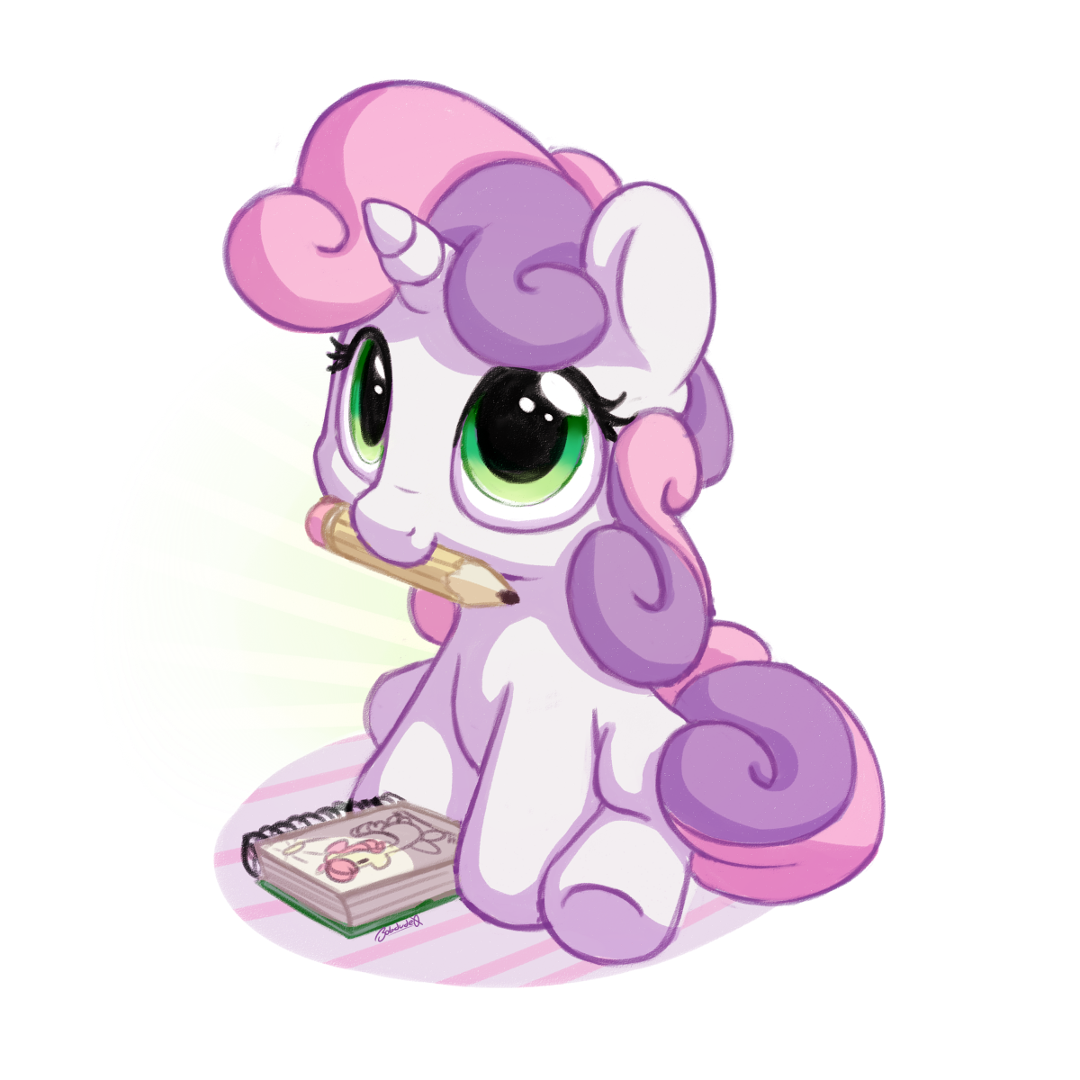 bobdude0: A very quick Swootie drawn for a friend of mine. Guy’s in broadcast journalism