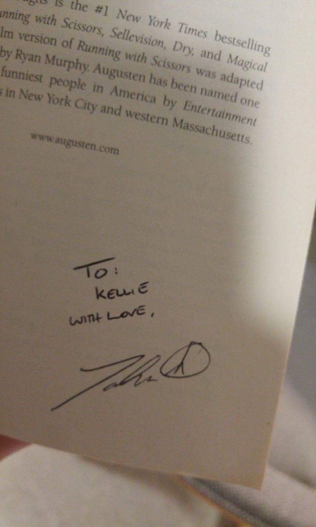 It’s been so many years since the book released and I was one of the lucky authors to be published. This is the signed book that I wrote about for Possible Side Effects, the book I used to read to someone I loved dearly.
Thank you for making...
