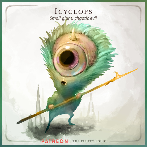 Icyclops – Small giant, chaotic evil“WATCH ME!” – Adventures hearing this ba