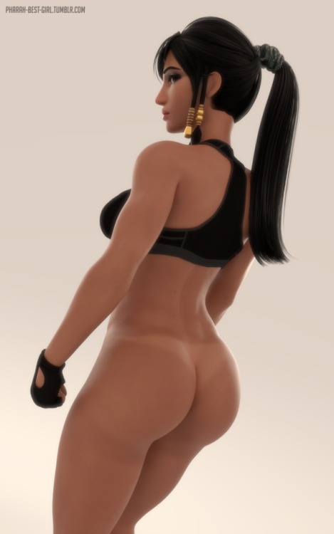 Porn Pics Pharah’s delicious bum bumModels used: 