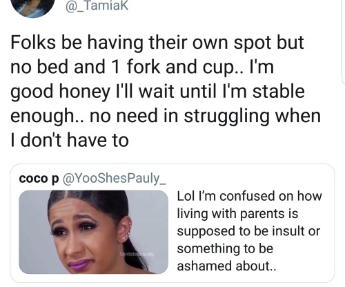 ruinedchildhood:  ruinedchildhood:  Whats happening on Twitter? 😂  https://twitter.com/_TamiaK/status/992576340976193539?s=19
