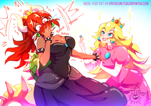 Silly Little Idea About Bowsette And Princess Peach ^^