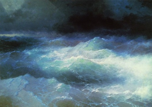 twentysplenty:Ivan Konstantinovich Aivazovsky | The unequivocal master of painting the ocean | 