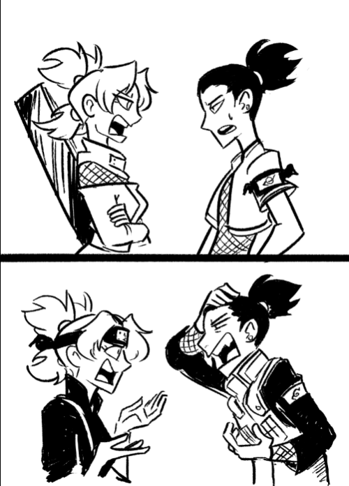 scruffyturtles:I took a break from P5 for ONE Boruto clip and suddenly I’m back on my old ship.