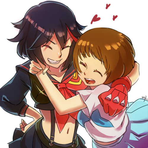 ✧･ﾟ: *✧ Best Girlfriends! ✧ *:･ﾟ✧♡ Characters ♡ : Ryuko Matoi ♥ Mako Mankanshoku♢ Anime ♢ : Kill la 