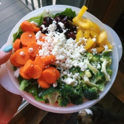 goodhealthgoodvibes:  Lunch for work today.